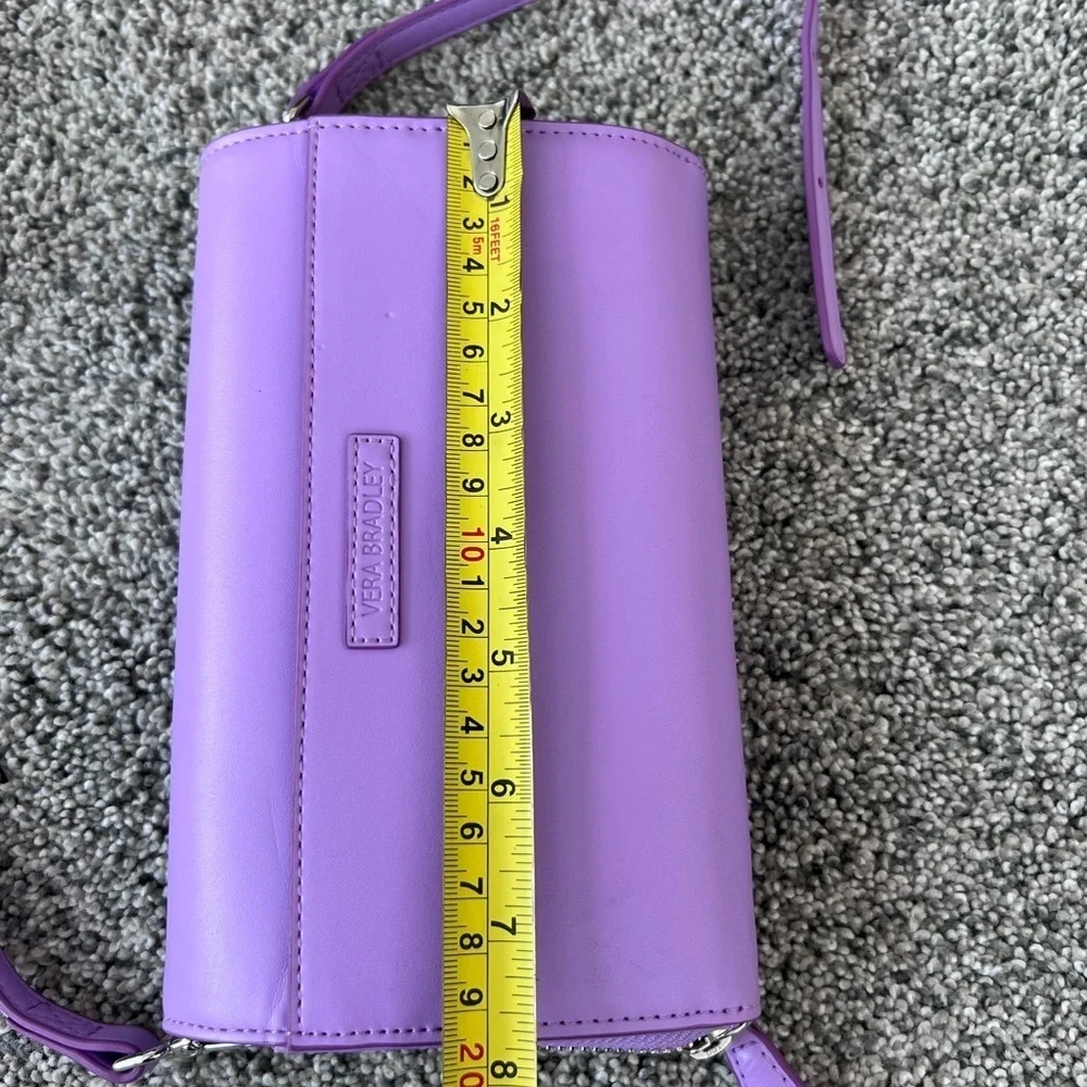 Vera Bradley Ultimate Crossbody (Lilac) 15914-434 Removable Adjustable Strap